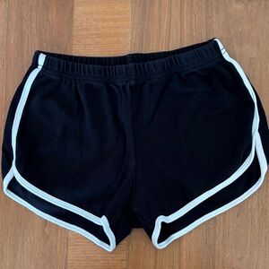 Vintage American Apparel Black Women's Track Shorts